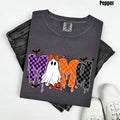 Mama Ghostly Checkered Comfort Colors T-Shirt 'NLB' Hoodie, Sweatshirt | RetroVerseTees.com