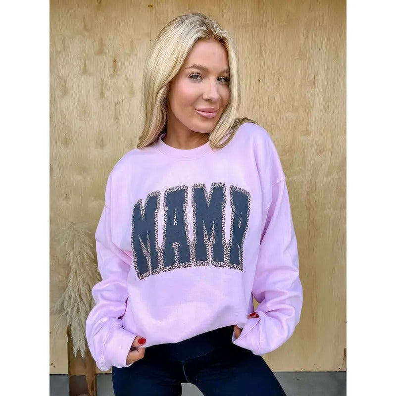 Mama Leopard Graphic Top T-Shirts, Hoodie, Sweatshirt | RetroVerseTees.com