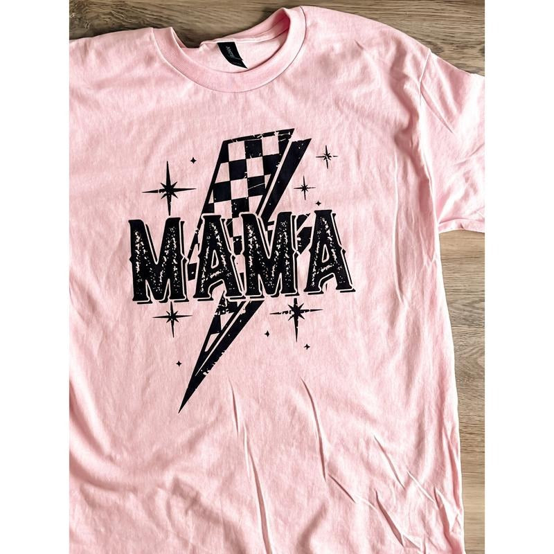 Mama Lightning Graphic Tee Hoodie, Sweatshirt | RetroVerseTees.com