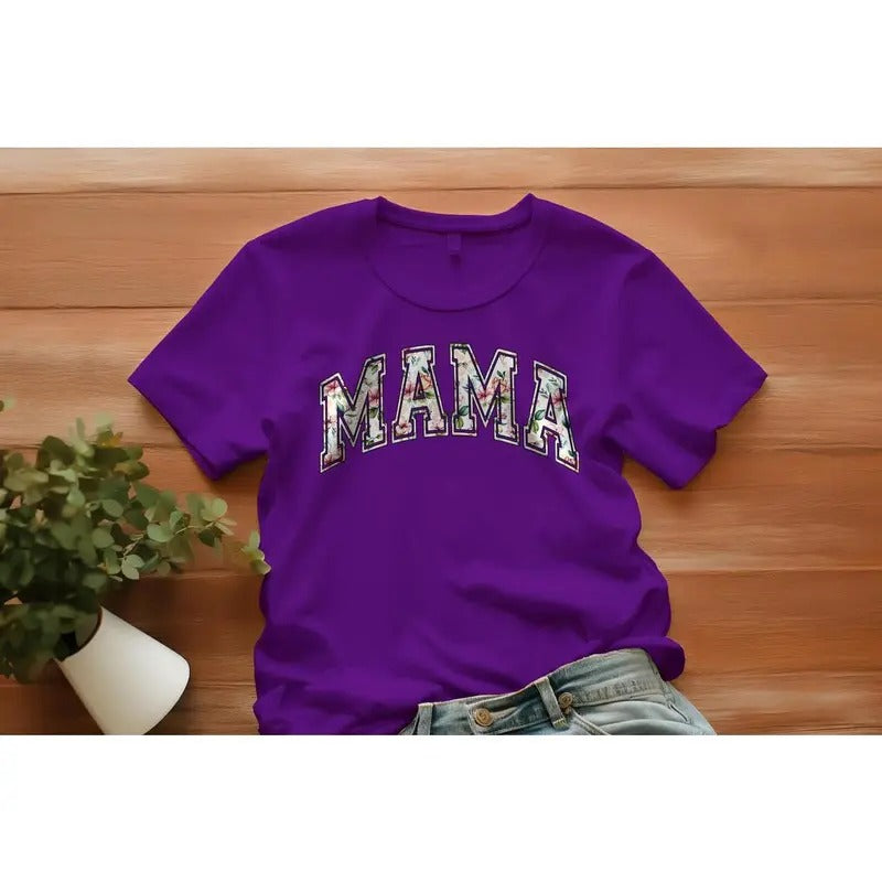 Mama Mother's Day Women's T-Shirt Hoodie, Sweatshirt | RetroVerseTees.com