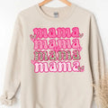 Mama Sweatshirt Mother's Day Gift, Mama Sweatshirt with Love Gift - Cotton, Crewneck T-Shirts, Hoodie | RetroVerseTees.com