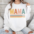 Mama Sweatshirt, Retro Mama Sweatshirt, Mothers Day Sweatshirt, Gift For Mom T-Shirts, Hoodie | RetroVerseTees.com