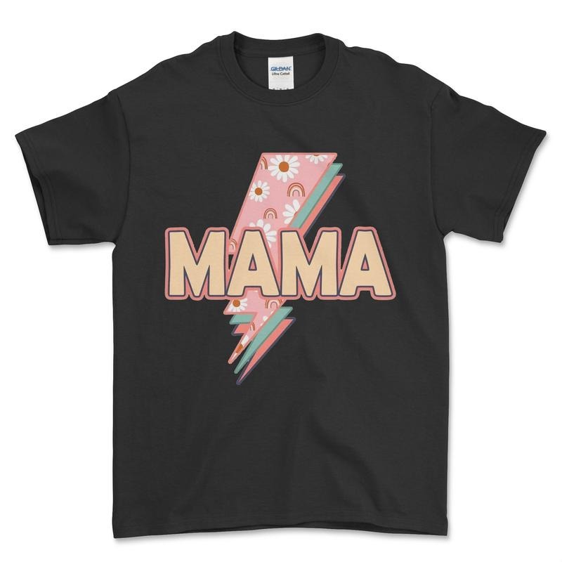 Mama Tshirt - Mothers day Tshirt - Best Mom Tshirt Casual Comfort Fit Top Womenswear