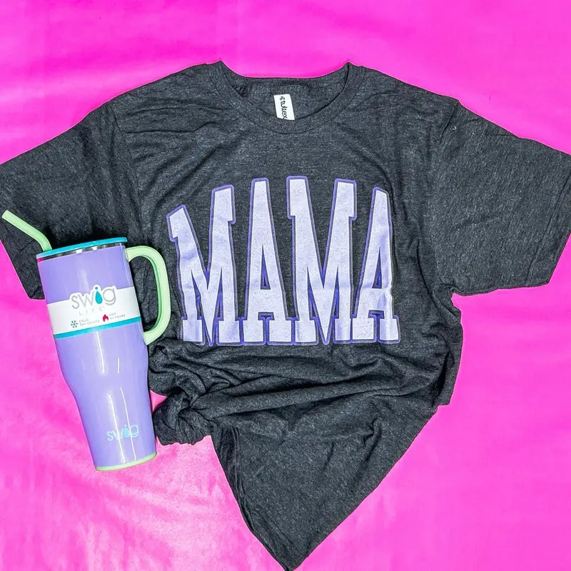 Mama University Print Soft Graphic Tee Hoodie, Sweatshirt | RetroVerseTees.com