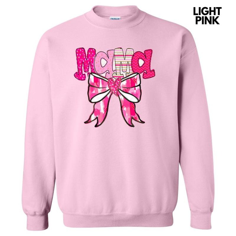 Mama Valentine Coquette Sweatshirt T-Shirts, Hoodie | RetroVerseTees.com
