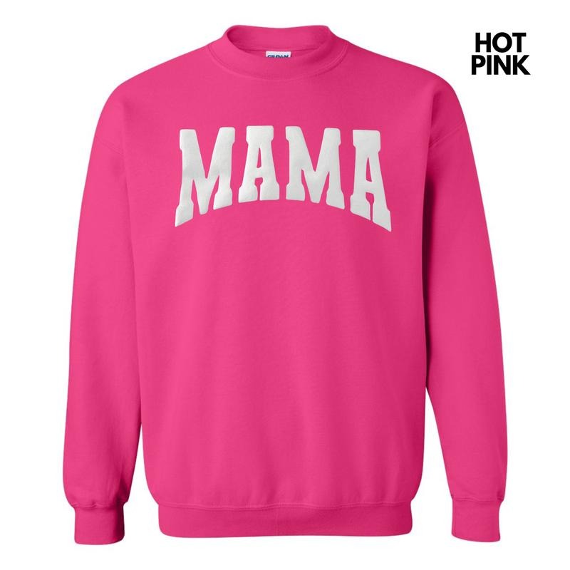 Mama White PUFF Sweatshirt 'NLB' T-Shirts, Hoodie | RetroVerseTees.com