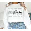 Mama Words Graphic Pullover T-Shirts, Hoodie, Sweatshirt | RetroVerseTees.com