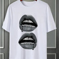 Manfinity EMRG Men's Graphic Slim-Fit T-Shirt Cotton Unisex T-Shirt Menswear Top, Womenswear Top Underwear Streetwear...