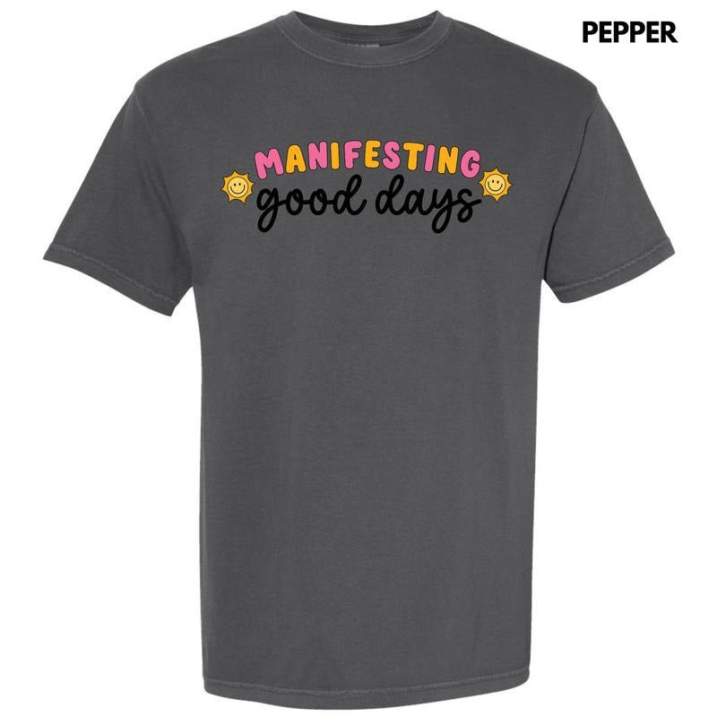 Manifesting Sunshine Comfort Colors T-Shirt 'NLB' Hoodie, Sweatshirt | RetroVerseTees.com