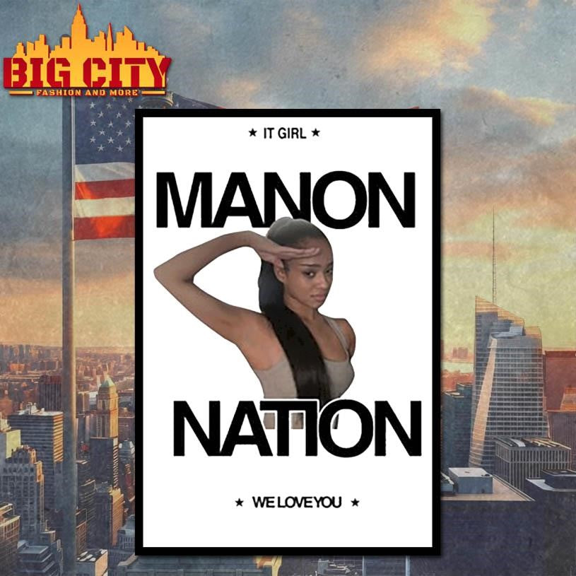 Manon’s Dad It Girl Manon Nation We Love You Shirt