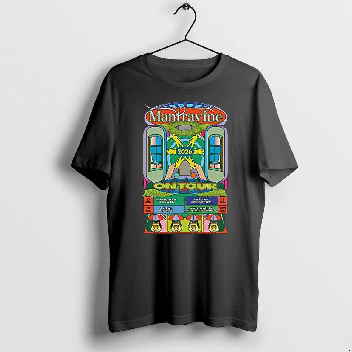 Mantravine On Tour August 2026 Tshirts Sweater