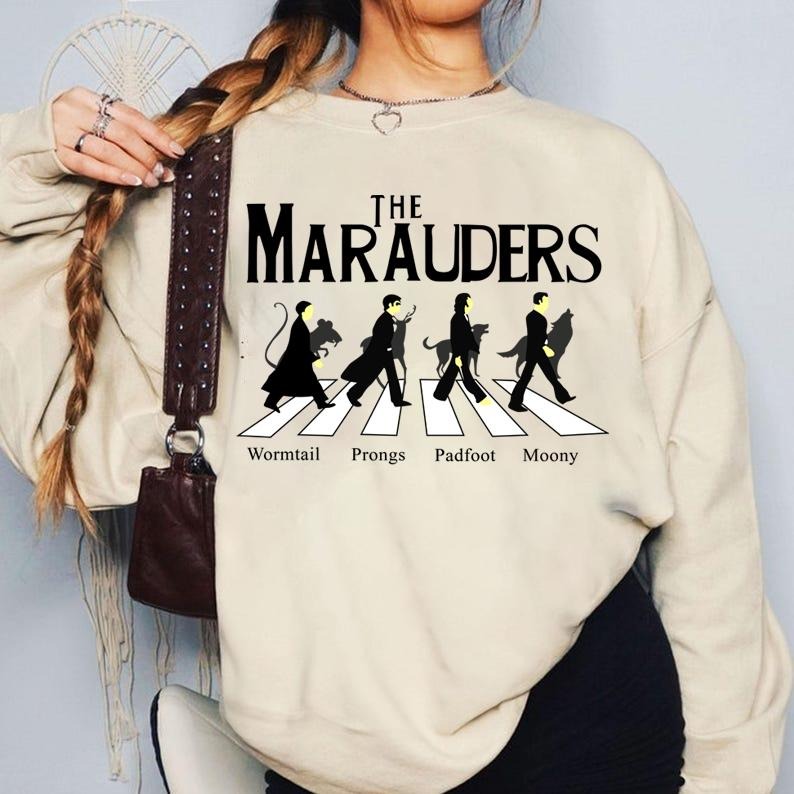 Marauder Varsity Sweatshirt Marauder Team Shirt Wormtail Sweatshirt Graphic Tee Unisex Autumn Winter Casual Pullovers...