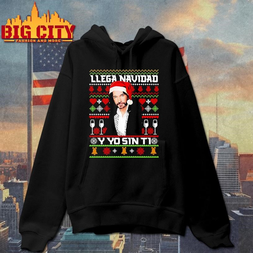 Marco Antonio Solis Llega Navidad Y Yo Sin Ti Christmas Shirt
