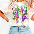 Mardi Gras Coquette Shirt, Mardi Gras Coquette T Shirt Hoodie, Sweatshirt | RetroVerseTees.com