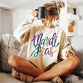 Mardi Gras Tshirt Sweatshirt, Mardi Gras Festival Sweatshirt, Celebration Shirt, Louisiana Tee, Unisex Sweater Pullover...