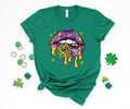 Mardi Lips shirt,Mardi Gras Sweatshirt,Lips Fleur De Lis Shirt,Fat Tuesday Sweatshirt, Flower de luce Sweatshirt,...