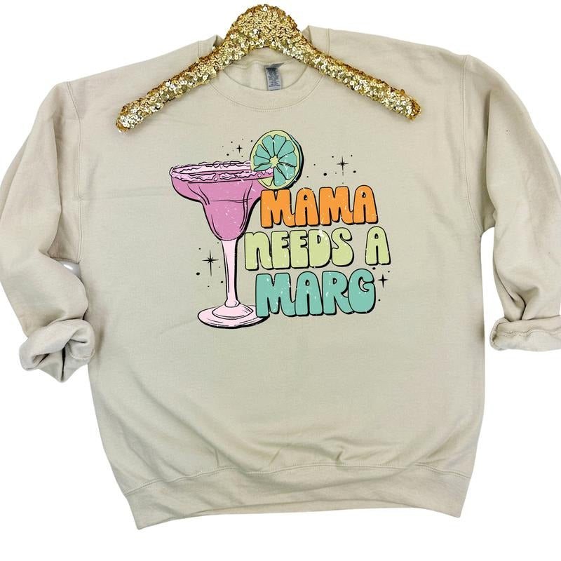 Marg Mama Sweatshirt 'NLB' T-Shirts, Hoodie | RetroVerseTees.com