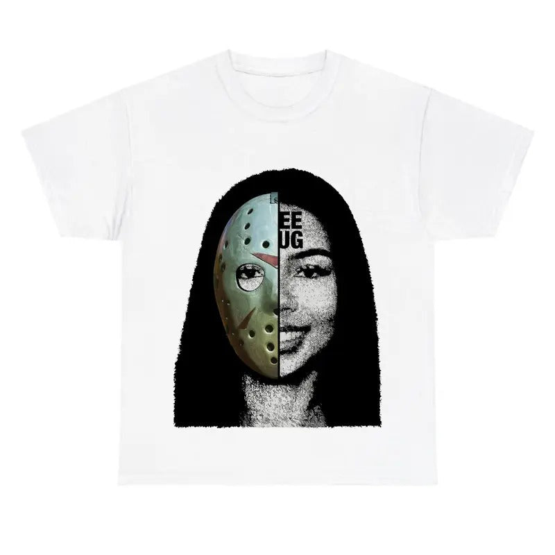 Mariah Jason Voorhees Halloween Free Thugg Graphic Tee Classic Cotton Unisex Hoodie, Sweatshirt | RetroVerseTees.com