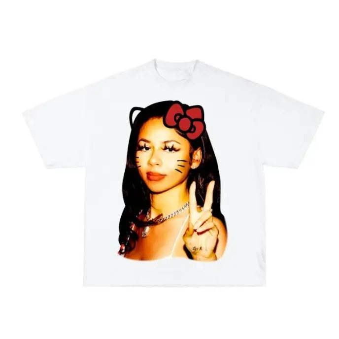 Mariah Kitty T-Shirt, Fans Shirt Cotton Fabric Tee Hoodie, Sweatshirt | RetroVerseTees.com