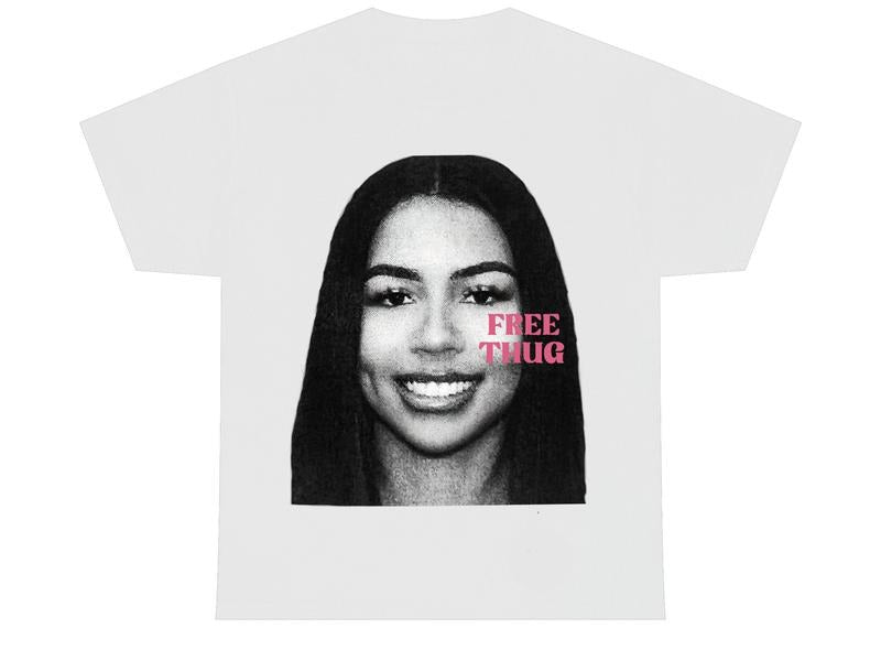 Mariah The Pink Scientiists Free THUG Rap Tee SHIRT, Hip Hop Graphic T-Shirt Cotton Fit Hoodie, Sweatshirt