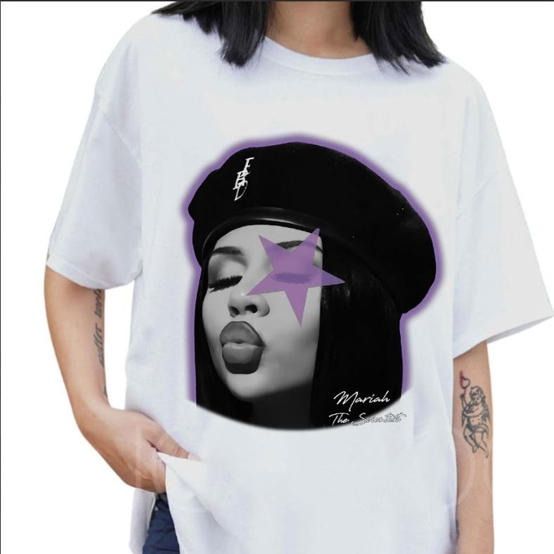Mariahhh Scient Purple Star T-shirt Hoodie, Sweatshirt | RetroVerseTees.com