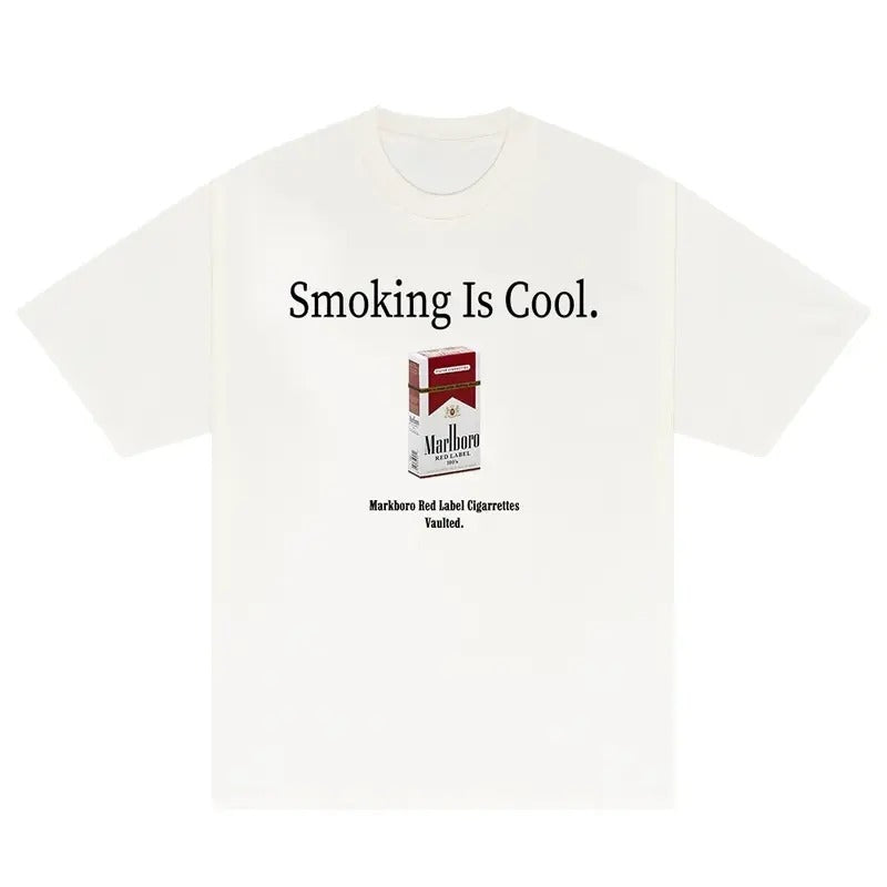 Marlboro Smoking Is Cool T-Shirt, Graphic Tee Unisex Fashion Clothing Streetwear Hoodie, Sweatshirt | RetroVerseTees.com