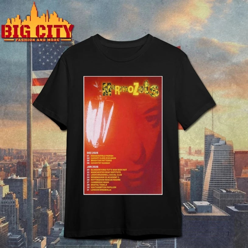 Marmozets December 2025 and January 2026 Poster shirt