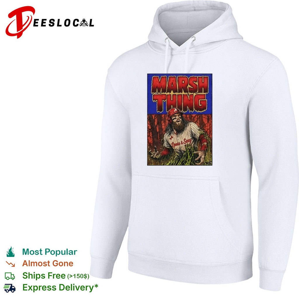 Marsh Thing Loose and Sexy Baseball shirt
