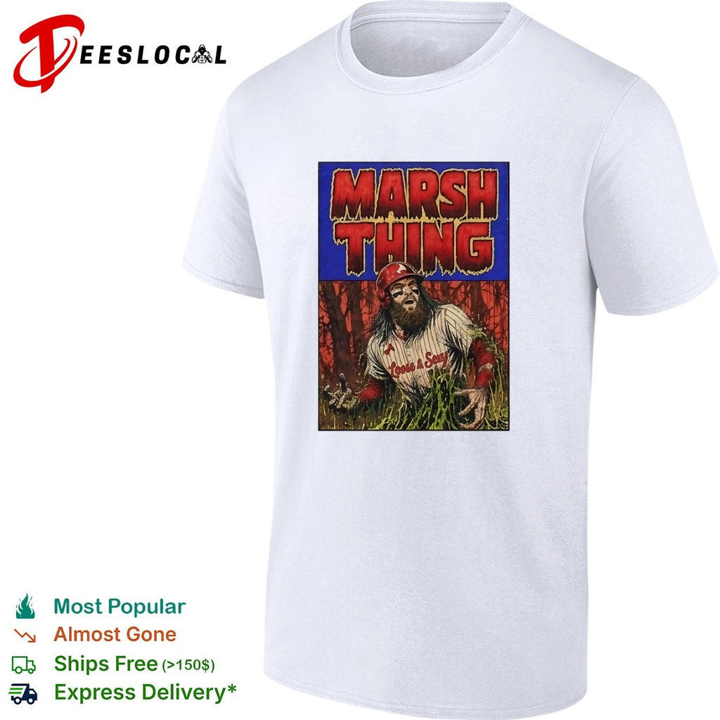 Marsh Thing Loose and Sexy Baseball shirt
