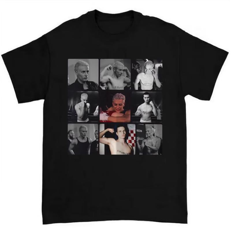 Martin and Hamzah Unisex Tee Featuring Slushy Noobz Boxing Match and Gaming Fan Design Hoodie, Sweatshirt