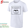 Mary Shelley’s Frankenstein actual review by a bat for a book with no bats it was pretty great shirt