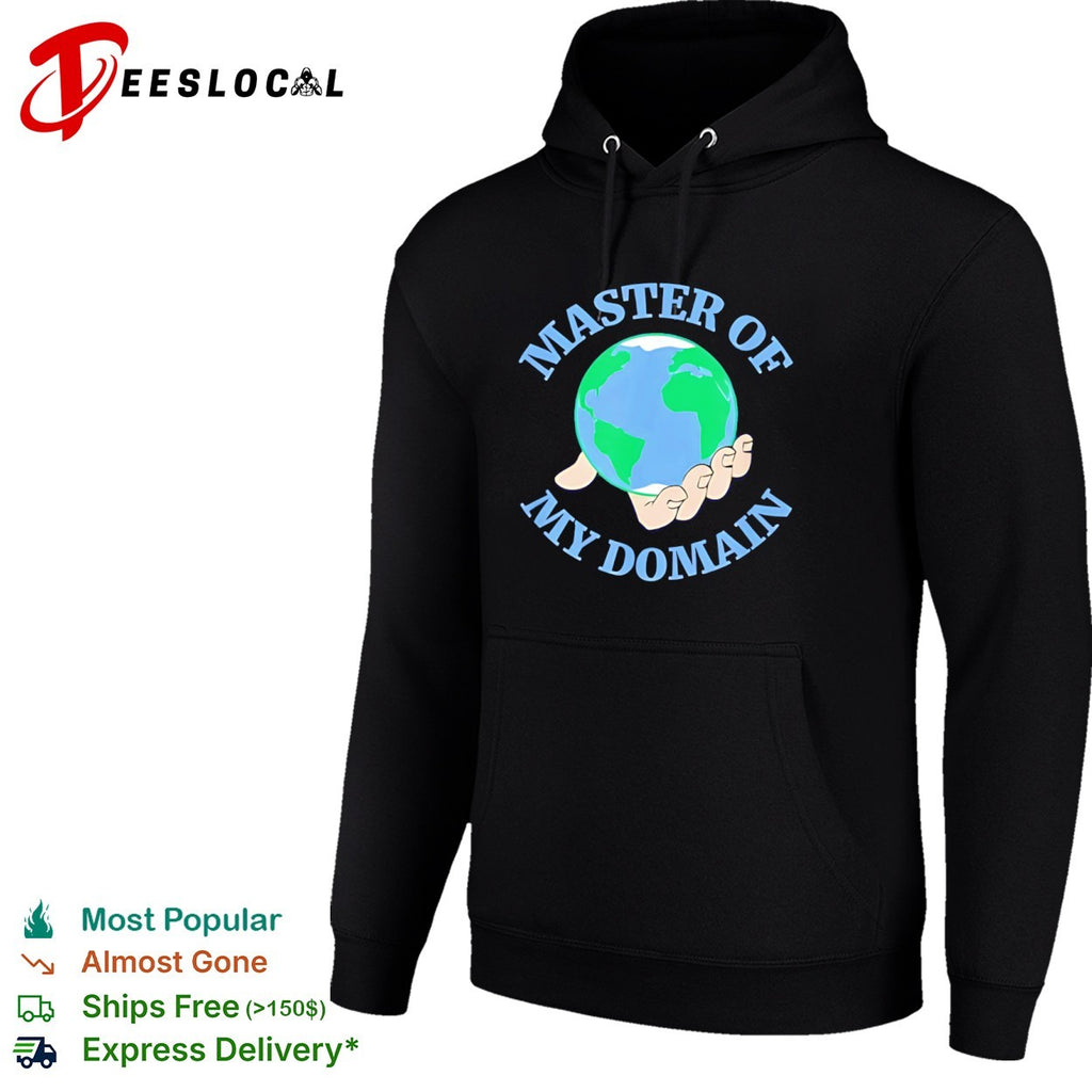 Master of My Domain Earth Hand World Inspirational shirt