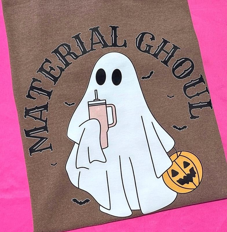 Material GHOUL Sweatshirt T-Shirts, Hoodie | RetroVerseTees.com