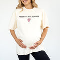 Maternity Tops, Pregnant Girl Summer T-Shirt, Maternity Tee, Gender Reveal Shirt, Pregnancy Announcement Top, Pregnancy...