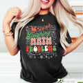 Math Teacher Christmas Shirt, dark romance shirts, throne of glass book merch, Sleighing Math Problems Tee,acotar Hoodie,...