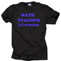 Math Teacher Infinity Wisdom T-shirt Tee Shirt Teacher T-shirt teacher's day shirt Hoodie, Sweatshirt | RetroVerseTees.com