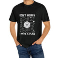 Mathematical formula printed comfortable cotton t-shirt men's casual street style stretch round neck t-shirt summer style...
