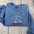 Matterhorn Switzerland Embroidered sweatshirt; Mountain's lover embroidered crewneck T-Shirts, Hoodie | RetroVerseTees.com