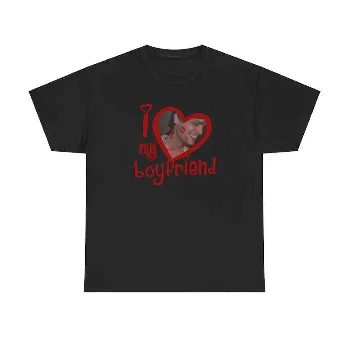 Matthew Gray Gubler Heart Shirt, I love my boyfriend shirt Menswear T-Shirt Hoodie, Sweatshirt | RetroVerseTees.com
