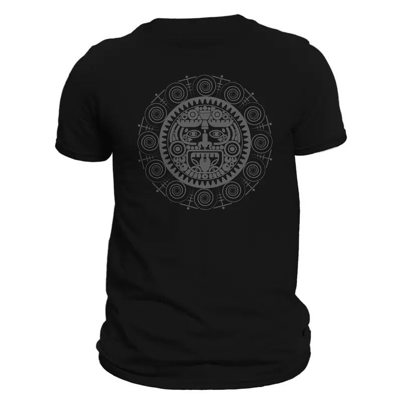 Mayan Sacred Sun God T-Shirt Hoodie, Sweatshirt | RetroVerseTees.com