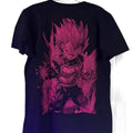 Mayi Vegitad T-Shirt for Men - Black Graphic Design with Pink Elements, Casual Style, Suitable for All Ages