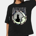 Mazzy Star Moon and Cat Tee, 90s Alt Rock, Hope Sandoval, Unisex Tee, Band Tee Hoodie, Sweatshirt | RetroVerseTees.com