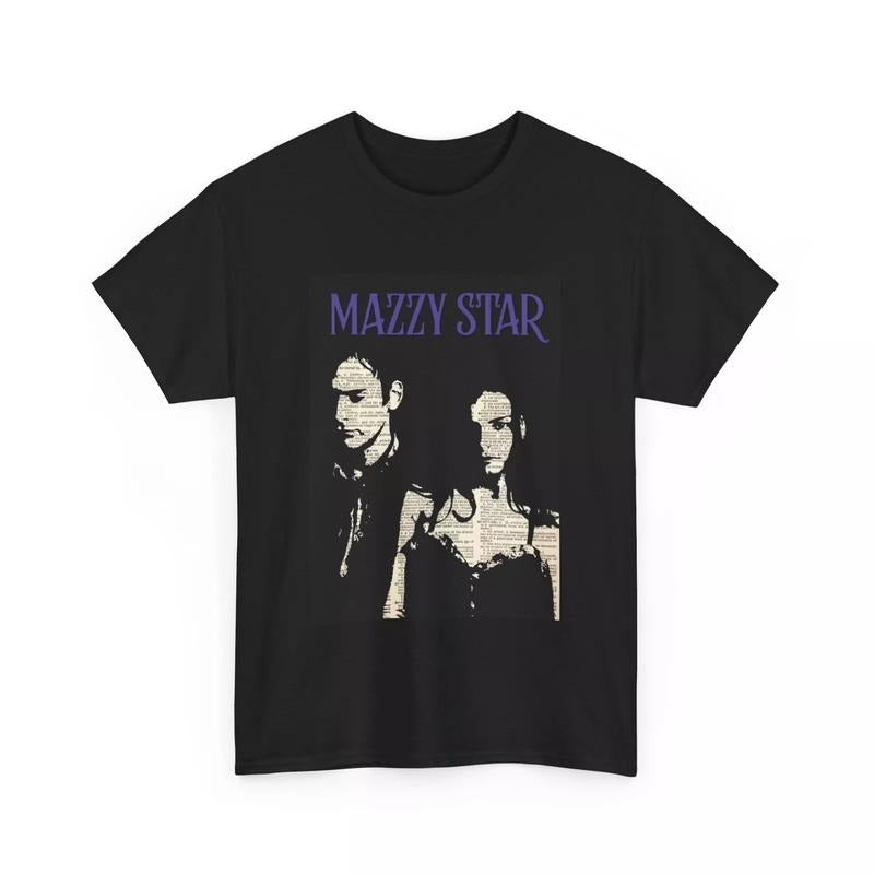 Mazzy star T-shirt vintage rock Unisex Heavy Cotton Tee, Gift For Woman and Man Unisex T-Shirt Cotton Hoodie, Sweatshirt