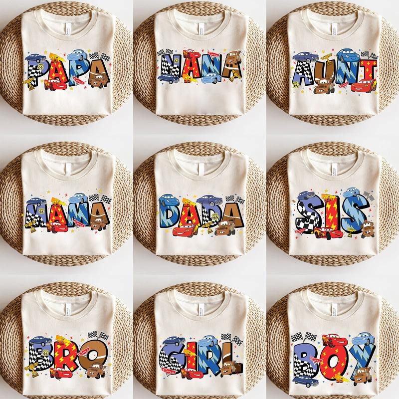 Mc Quee Family Matching Shirt, Custom Mama Dada Nana Bro Sis 95 Lightning MCQ Shirt Hoodie, Sweatshirt | RetroVerseTees.com