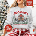 McCallisters Home Security Sweatshirt, Christmas Sweater, Women's Holiday Crewneck T-Shirts, Hoodie | RetroVerseTees.com