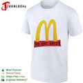McDonald’s golden arches parody do not enter shirt