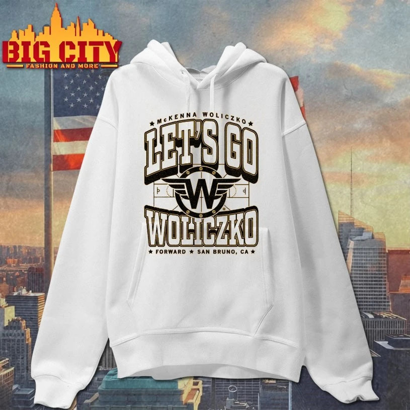 McKenna Woliczko Let’s go Woliczko Forward San Bruno Ca shirt