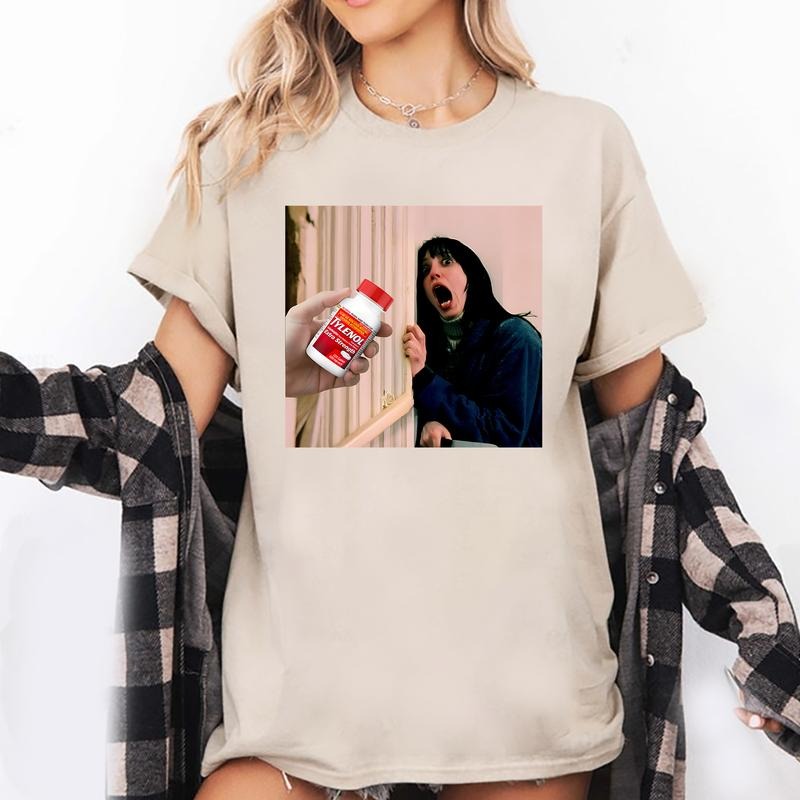 Me When Taking Medical Advice Shirt, Funny Shining Hoodie, Epsteintaminophen Tee Sweatshirt | RetroVerseTees.com