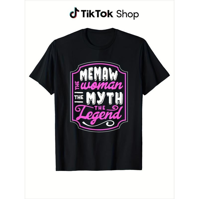 MeMaw TNF Woman TNF Legend Graphic Lightsaber brand-Shirt