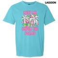 Meet Me Under The Palms Comfort Colors T-Shirt Hoodie, Sweatshirt | RetroVerseTees.com